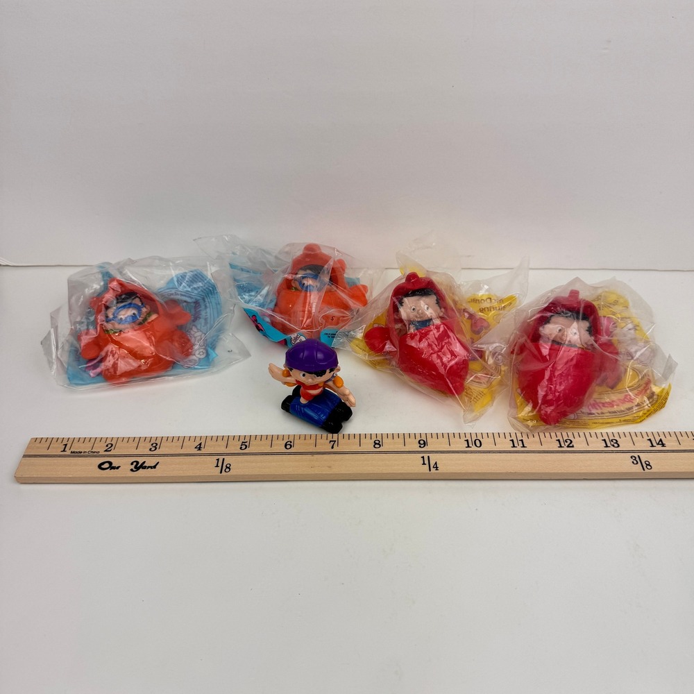 Vtg Bobbys World 90s McDonalds Toys 3 Sealed Spaceship Submarine Skating READ